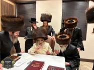 כ''ק אדמו''ר מראחמיסטריווקא שליט''א און הרה''צ ר' 