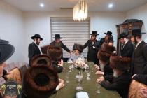 כ''ק רבינו הגה''ק שליט''א אויף א מסיבת לחיים אין ש