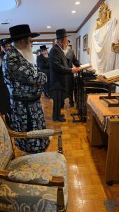 כ"ק מרן אדמו"ר שליט"א איז ספעציעל געקומען פון מיאמ