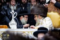 שמחת נישואי הכלה נכדת דור רביעי פון כ''ק רבינו הגה