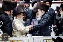 שמחת נישואי הכלה נכדת דור רביעי פון כ''ק רבינו הגה