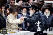 שמחת נישואי הכלה נכדת דור רביעי פון כ''ק רבינו הגה