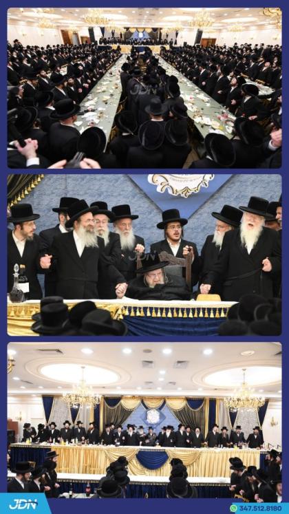 מעמד כבוד התורה פאר הונדערטער אברכים לומדי כולל עי