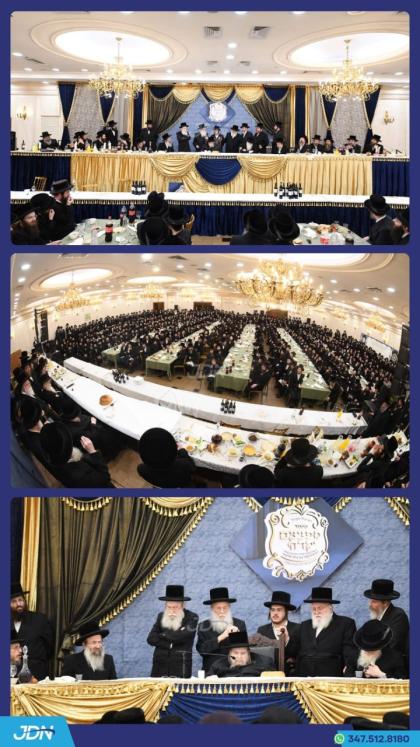 מעמד כבוד התורה פאר הונדערטער אברכים לומדי כולל עי