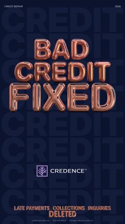 Bad credit? DELETED

Late payments • Collections •
