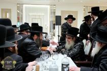 שמחת התנאים פון נכד כ''ק רבינו הגה''ק שליט''א החתן