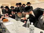 שמחת התנאים פון נכד כ''ק רבינו הגה''ק שליט''א החתן