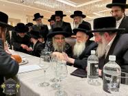 שמחת התנאים פון נכד כ''ק רבינו הגה''ק שליט''א החתן