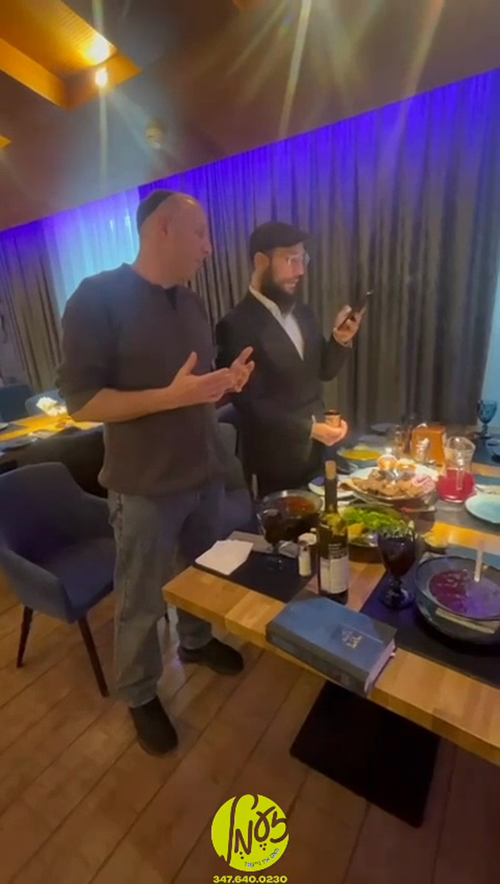 מאסקווע - קריאת השם נאך א ברית אין די חב"ד צענטער 