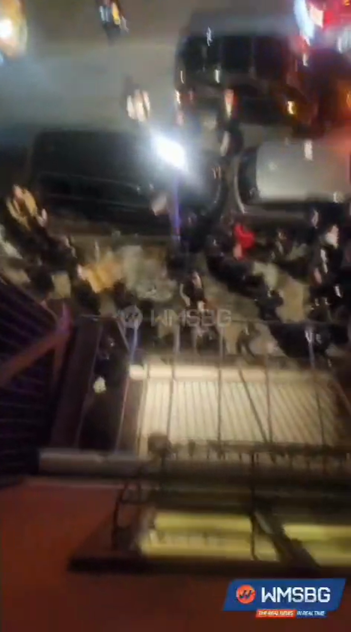 וויליאמסבורג - פאליציי מיט די הילף פון שומרים האבן