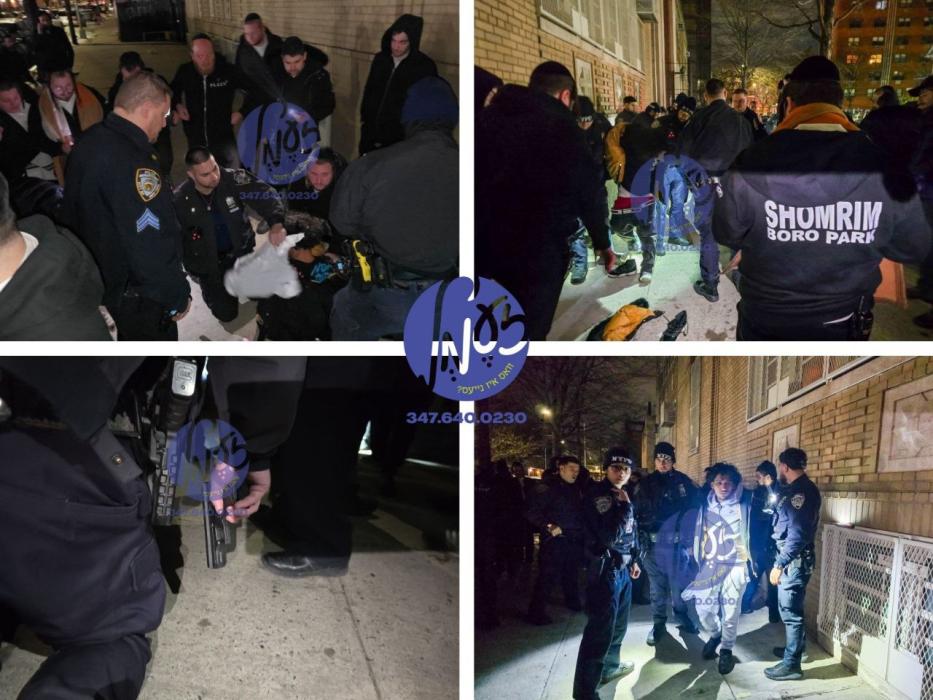 בארא פארק - א דראמאטישע ארעסט האט זיך אפגעשפילט שפ