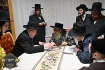 ביקור קודש פון כ''ק רבינו הגה''ק שליט''א אין מאנטש