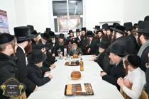 ביקור קודש פון כ''ק רבינו הגה''ק שליט''א אין מאנטש