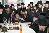 ביקור קודש פון כ''ק רבינו הגה''ק שליט''א אין מאנטש