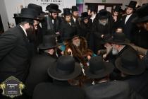 ביקור קודש פון כ''ק רבינו הגה''ק שליט''א אין מאנטש