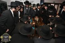 ביקור קודש פון כ''ק רבינו הגה''ק שליט''א אין מאנטש