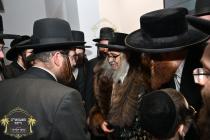 ביקור קודש פון כ''ק רבינו הגה''ק שליט''א אין מאנטש