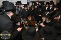 ביקור קודש פון כ''ק רבינו הגה''ק שליט''א אין מאנטש