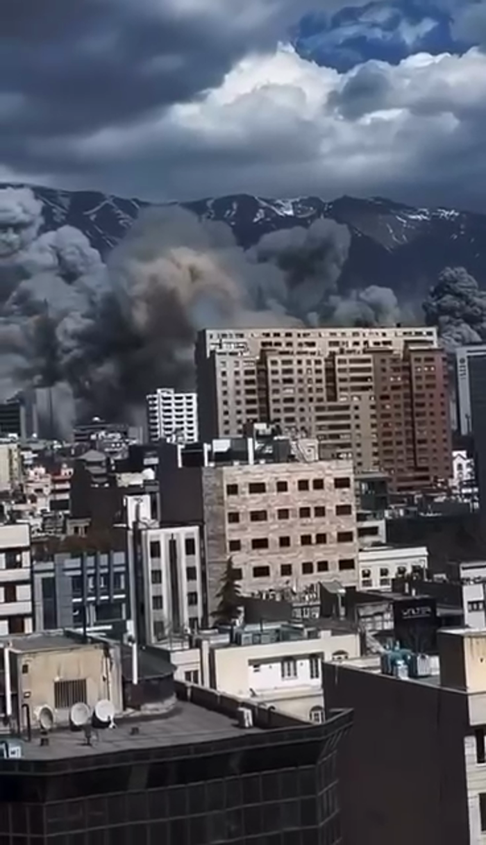 טעהראן ווערט אטאקירט אומאויפהערליך דורך מדינת ישרא