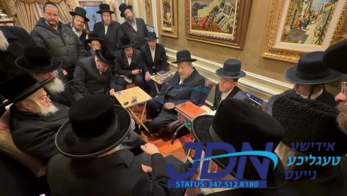 האדמו"ר ממונקאטש ביים מנחם אבל זיין הרבני הנגיד רב