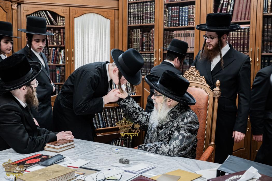 🌴בצל הקודש🌴
רבינו שליט"א ביים פארהערן די תלמידי יש