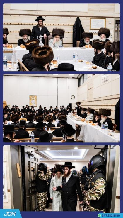 שמחת הברית פאר אן אור אייניקל פון האדמו"ר מסאטמאר.