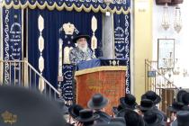 🌴בצל הקודש🌴 
רבינו שליט"א ביים משמיע זיין דב"ק ודב