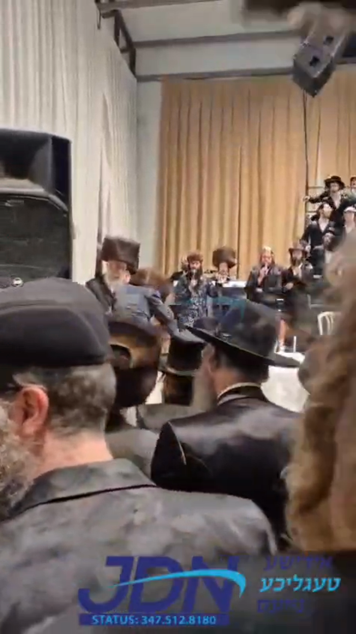 פורים ביי האדמו"ר מסאדיגורה.