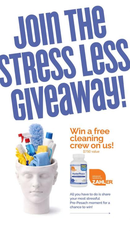 Share your most stressful  pre Pesach moment here: