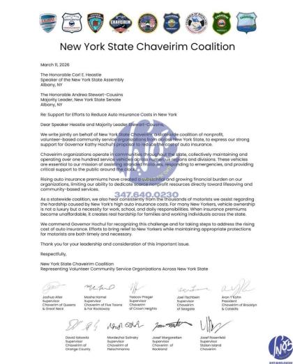 אלבאני - א קאאליציע פון ניין חברים ארגאניזאציעס לע