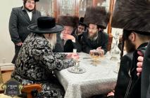 כ''ק רבינו הגה''ק שליט''א אויף א מסיבת לחיים אין ש