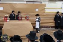 כ''ק רבינו הגה''ק שליט''א ביים מאלן ווייץ בטירחא ד