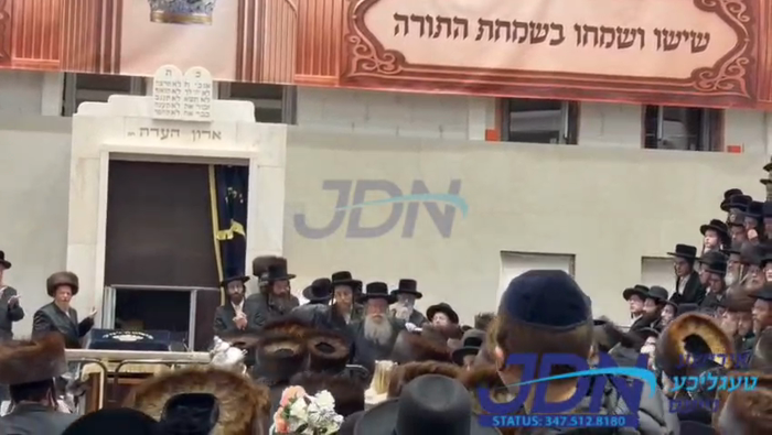 מעמד הכנסת ס"ת צום ביהמ"ד הגדול פשעווארסק.