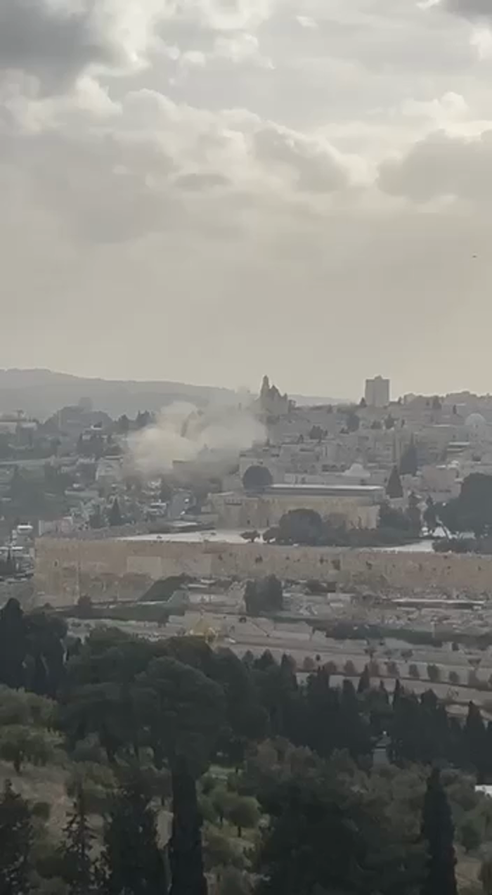 ברוכווארג פון איראנער אטאקעס זענען געפאלן נעבן די 