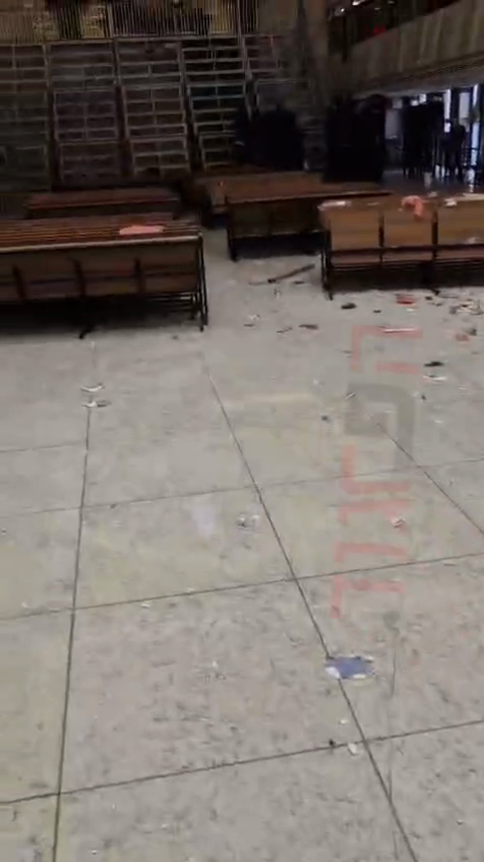 שראפנעל פון אן איראנער מיסיל איז געפאלן און דורכגע