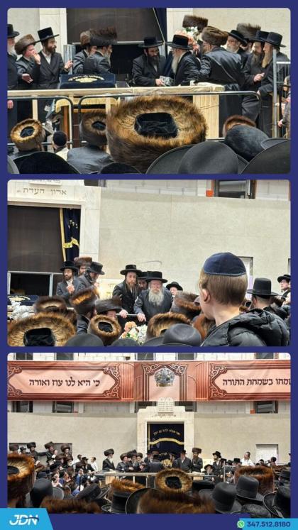 מעמד הכנסת ס"ת צום ביהמ"ד הגדול פשעווארסק.