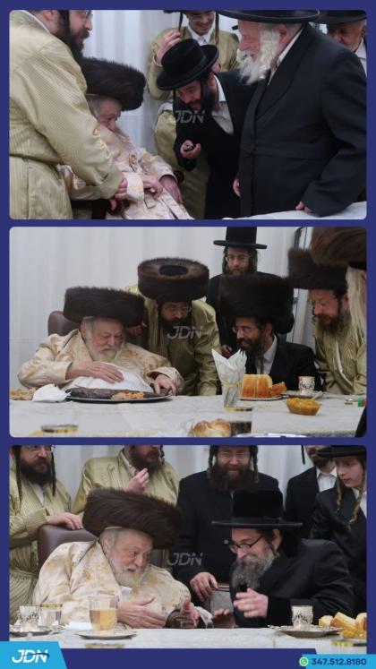 שמחת השבע ברכות לנכדת האדמו"ר מתולדות אברהם יצחק, 