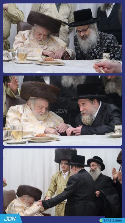 שמחת השבע ברכות לנכדת האדמו"ר מתולדות אברהם יצחק, 