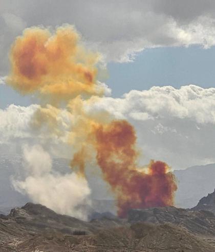 מאדנע קאליר רויעך נאך א מדינת ישראל אטאקע אין יאזד