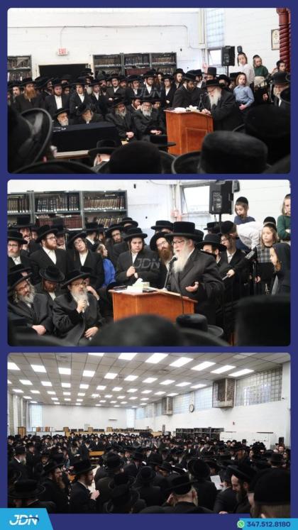 מסע הלוי' פון כ"ק גאב"ד קרית קאשוי זצ"ל.