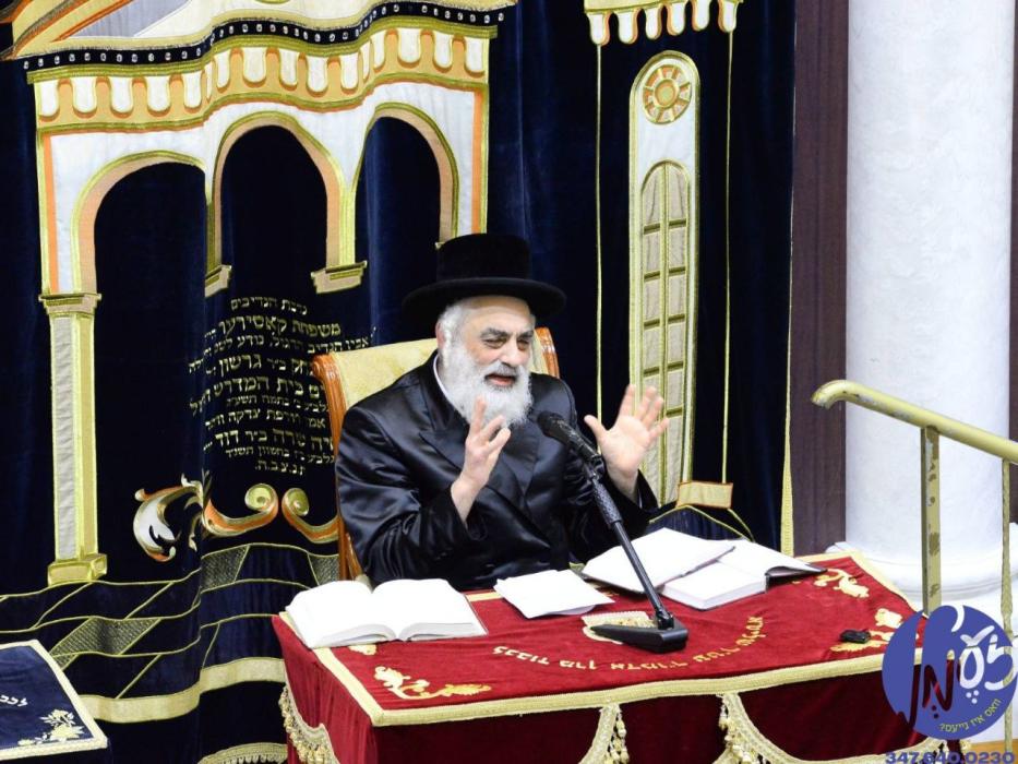 מאנסי - כ"ק אדמו"ר מוויזניץ שליט"א פון ירושלים איז