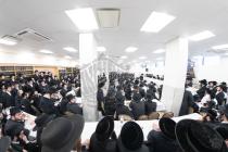 מעמד יציקת הבורות ומסיבת לחיים דעם זונטאג אין ביהמ