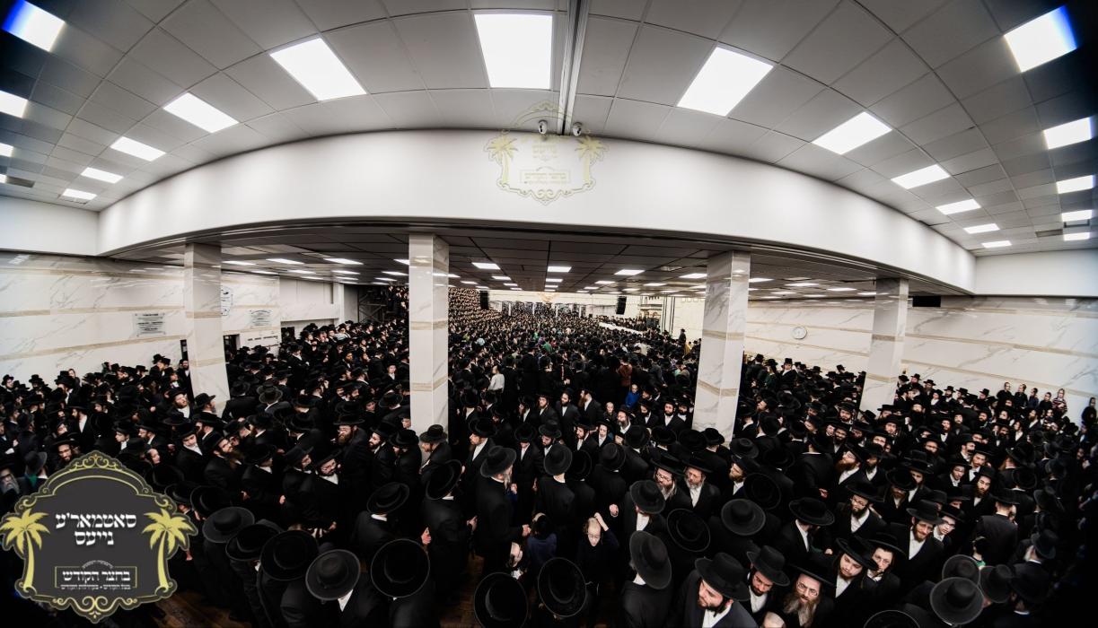 מעמד המרומם 'שאיבת מים שלנו' בצל הקודש פון כ''ק רב