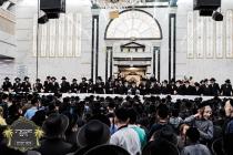 מעמד המרומם 'שאיבת מים שלנו' בצל הקודש פון כ''ק רב
