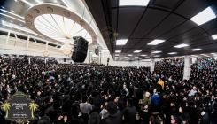 מעמד המרומם 'שאיבת מים שלנו' בצל הקודש פון כ''ק רב