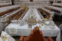 🌴בצל הקודש🌴 
מלכות'דיגע סדר טיש אנגעגרייט אינעם זא