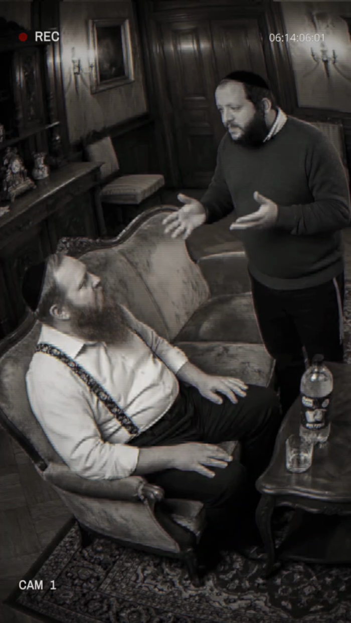 ערשט די מים חיים סעלצער, נאכדעם קען מען רעדן.