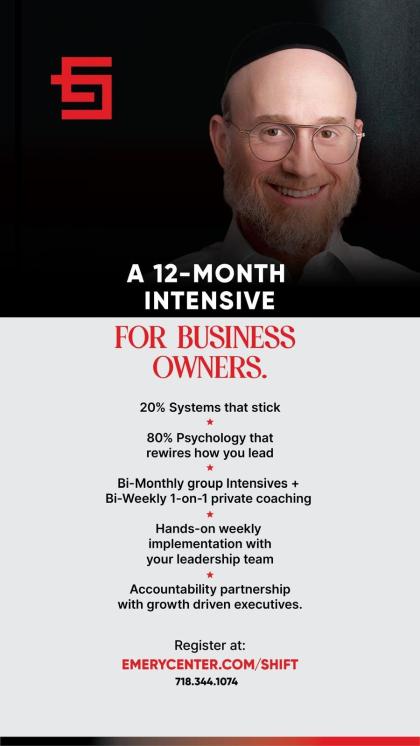 EXECUTIVE SHIFT

A 12-Month Executive Program
for 