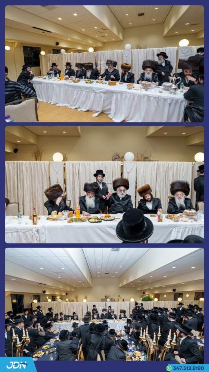 שמחת התנאים פון החתן אייניקל פון האדמו"רים מוויזני