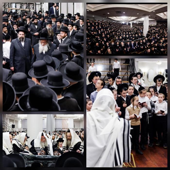 געציילטע בילדער פון דער דערהויבענער שבת מיט דער רא